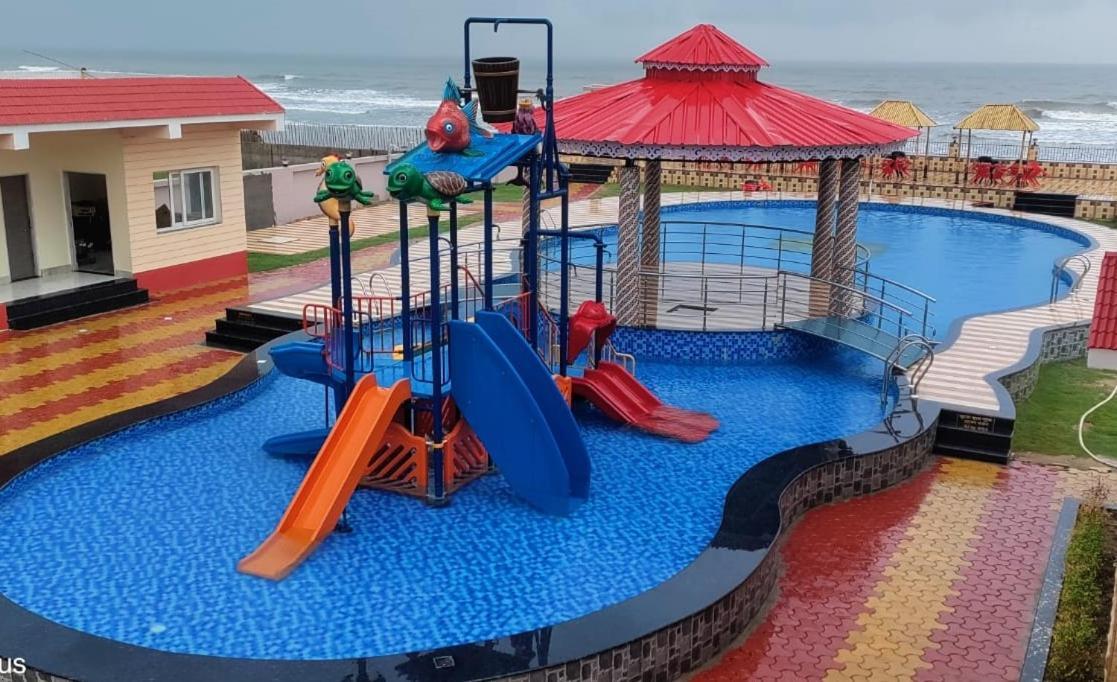 Swarnabhoomi Beach Resort Mandarmani Bagian luar foto